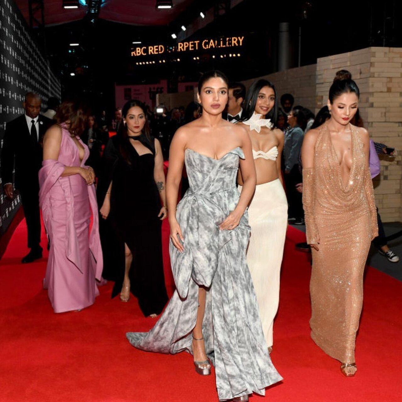 Bhumi Pednekar, Shehnaaz Gill, Kusha Kapila, Dolly Singh and Shibani Bedi looked stunning in their red carpet looks